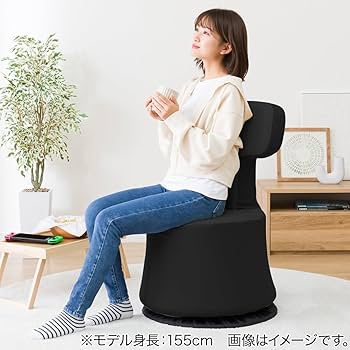 Amazon.co.jp: ニトリ 360°回転 ゲーミング椅子 XM003 ブラック